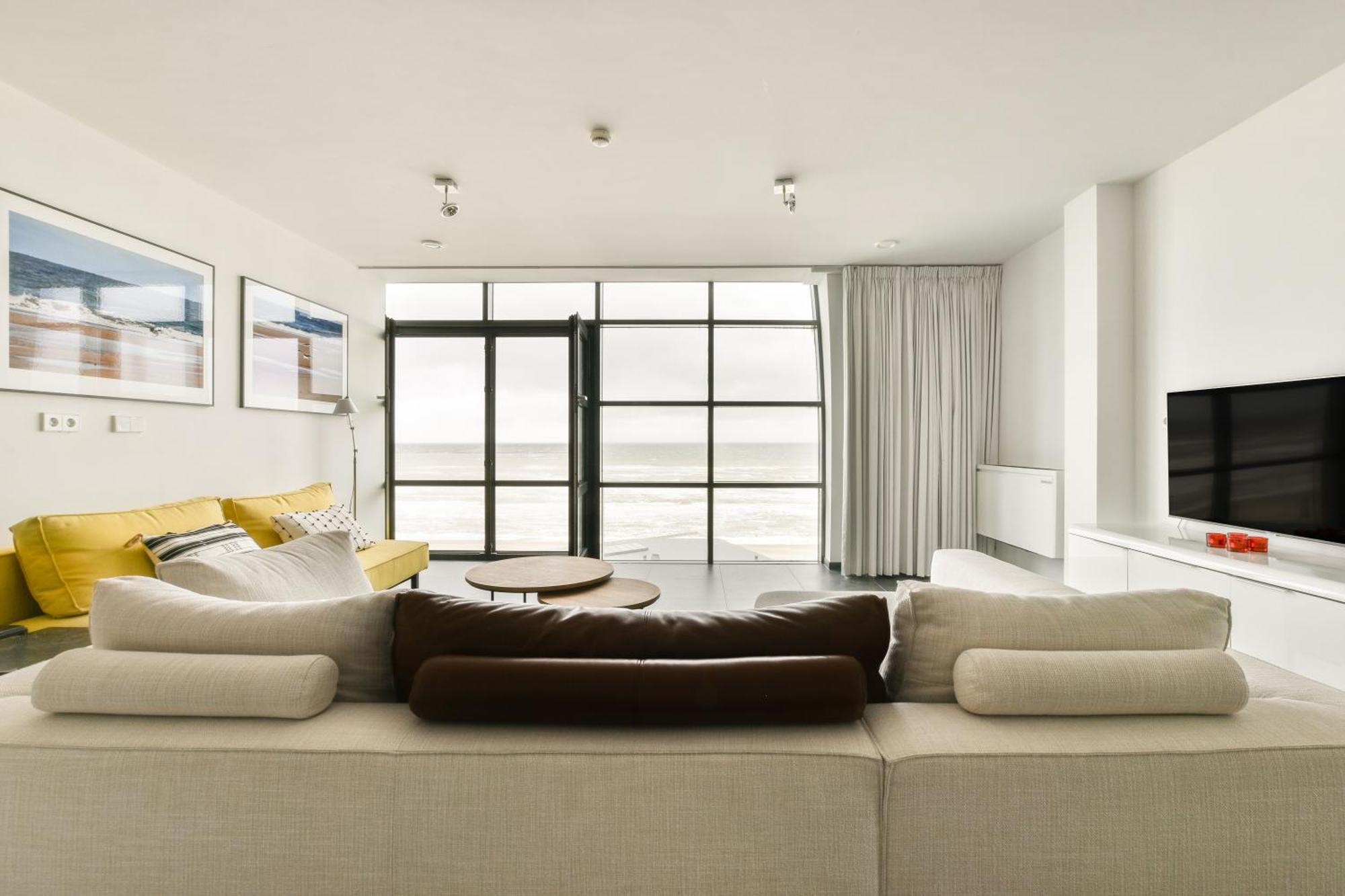 Appartement Met Frontaal Zeezicht In Bloemendaal Exteriér fotografie
